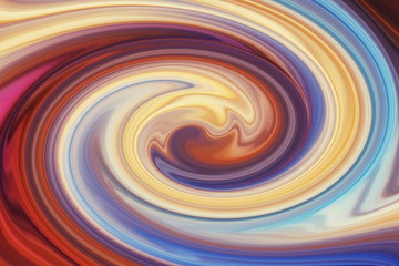 Modern abstract color background with curved lines. Creative gradient texture for you design