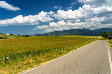 Passo del Penice: mountain landscape