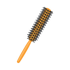 Colorful cartoon thin round comb