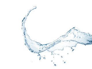 Water splash isolated this has clipping path.