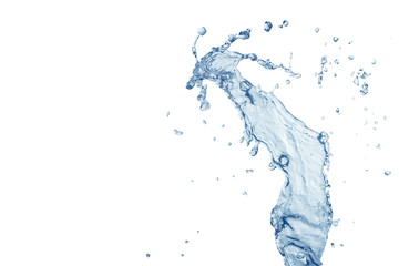 Water splash isolated this has clipping path.