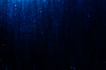 Abstract Blue Defocused bokeh background