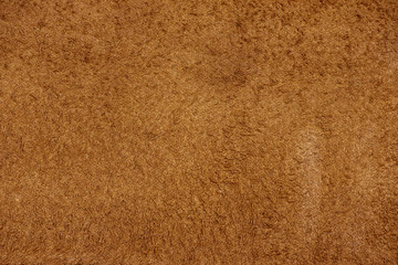 Fototapeta na wymiar Close up brown genuine leather texture background