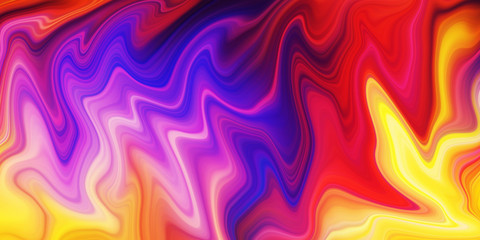 Liquid color marble style background. Fluid gradient inks design. Template for your design, banner, flyer, business card, poster, wallpaper, brochure