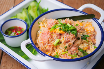 Fried Rice with Fermented Pork ,Kao Pad Nham