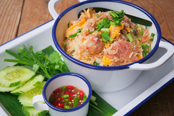 Fried Rice with Fermented Pork ,Kao Pad Nham