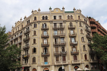 Immeuble à Barcelone, Espagne