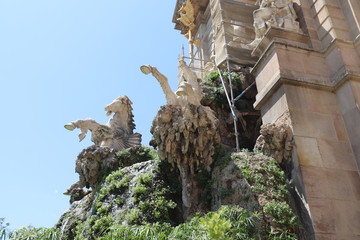 Monument du parc de la Ciutadella à Barcelone, Espagne	