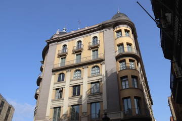 Immeuble ancien à Barcelone, Espagne