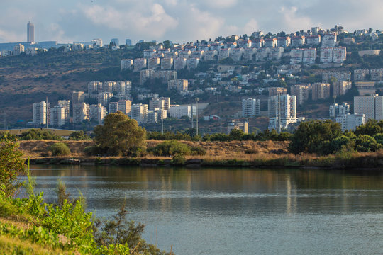 Haifa View From The Kishon River