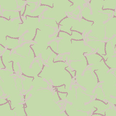 UFO camouflage of various shades of green, pink and violet colors