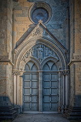 Obraz premium Trondheim Nidaros Cathedral Side Door