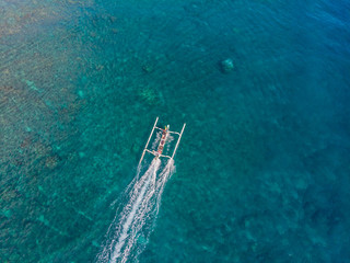 Jemeluk Bay, Amed. Amed is fast becoming a popular tourist destination in Bali, Indonesia. Set in...