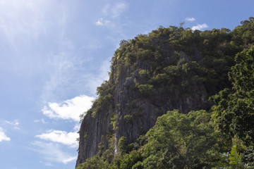 nature scene local mountain at Phatthalung, Thailand
