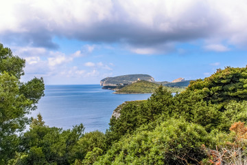 Seacoast near Alghero and Capo Caccia