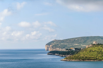 Seacoast near Alghero and Capo Caccia