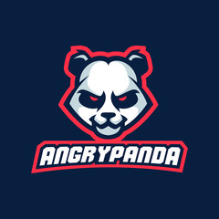 panda-sport-game-mascot-logo