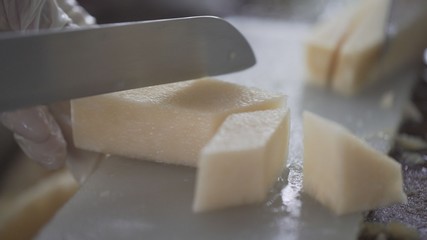 The process of making pineapple stirred Which is the otop product in Thailand