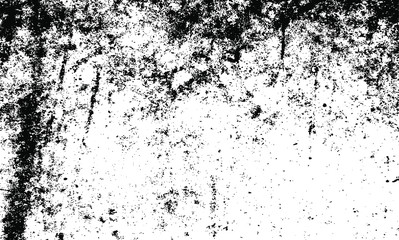 Uneven black and white texture vector. Distressed overlay texture. Grunge background. Abstract textured effect. Vector Illustration. Black isolated on white background. EPS10.