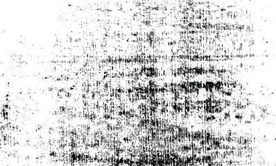 Uneven black and white texture vector. Distressed overlay texture. Grunge background. Abstract textured effect. Vector Illustration. Black isolated on white background. EPS10.