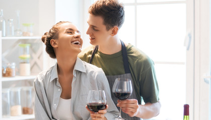 portrait of young loving couple