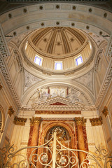 Valencia Cathedral, Spain - Valencia - La Plaza De La Reina - Square Reina  Baroque, Romanesque and gothic style.