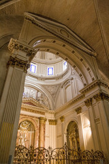 Valencia Cathedral, Spain - Valencia - La Plaza De La Reina - Square Reina  Baroque, Romanesque and gothic style.