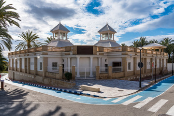Natural Roman baths in Banos de Fortuna, Murcia region, Spain