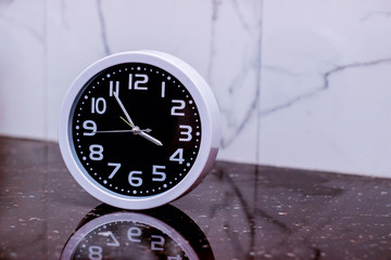 Clock on the table