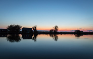 Fototapeta premium Thurne River, Norfolk, England