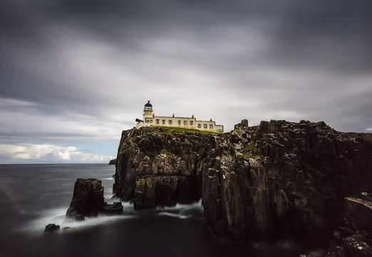 Neist Point Lighthouse, Highlands, Skye, Scotland