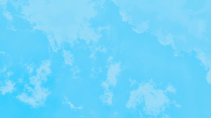 Blue gradient color. Marble texture, patchy background. 16:9 panoramic format
