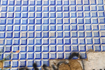 Lisbon blue tiles