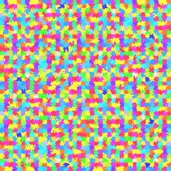 lots circle for impressionistic abstract background