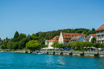 Fototapeta na wymiar Überlingen city of the Bodensee