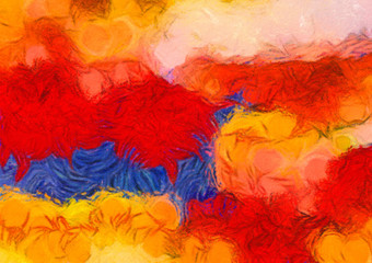 Abstract watercolor texture background. Oil painting style