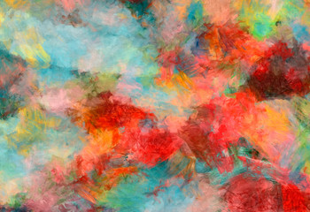 Abstract watercolor texture background. Oil painting style