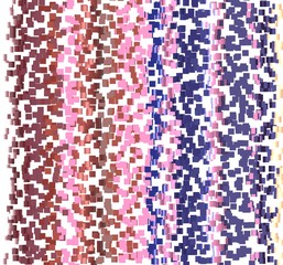 Fototapeta premium Sparkling colorful shapes, winter christmas forms, puzzle and abstract background