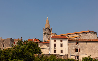 View of Valle - Bale little town in Istria. Croatia