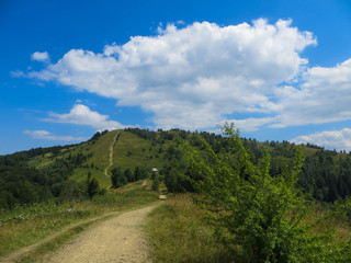 road in mountains