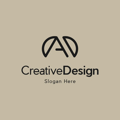 Capital letter A. A logo. Abstract letter A logotype. Creative minimalism logotype. Universal modern geometric linear logo idea.