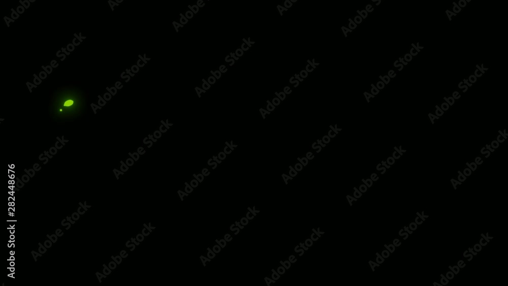 Poster magic paint stroke shape fx animation/ 4k animation of an abstract magic paint stroke shape backgrou
