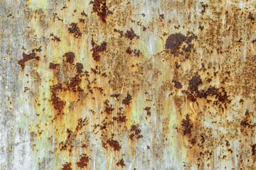 Texture of old rusty metal