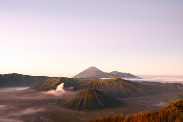Fototapeta na wymiar Volcano Mount named Bromo