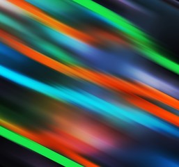 Vivid rainbow shades and lights, abstract texture and background