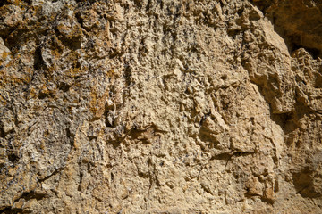 Image side of brown rock
