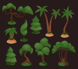 Diversity of trees set.