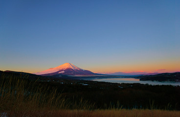 Mt. fuji in sunrise time