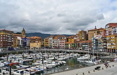 Fototapeta na wymiar Small Town of Bermeo, Basque Country