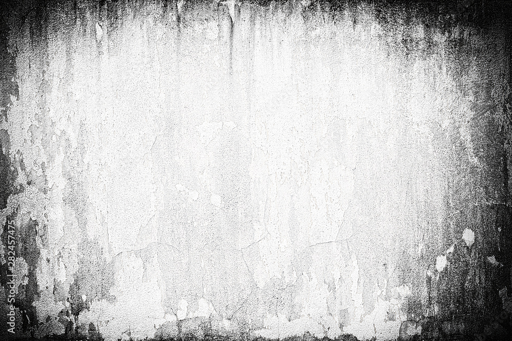 Poster distressed black grunge dark messy background. dirty crack empty cover template for design element d